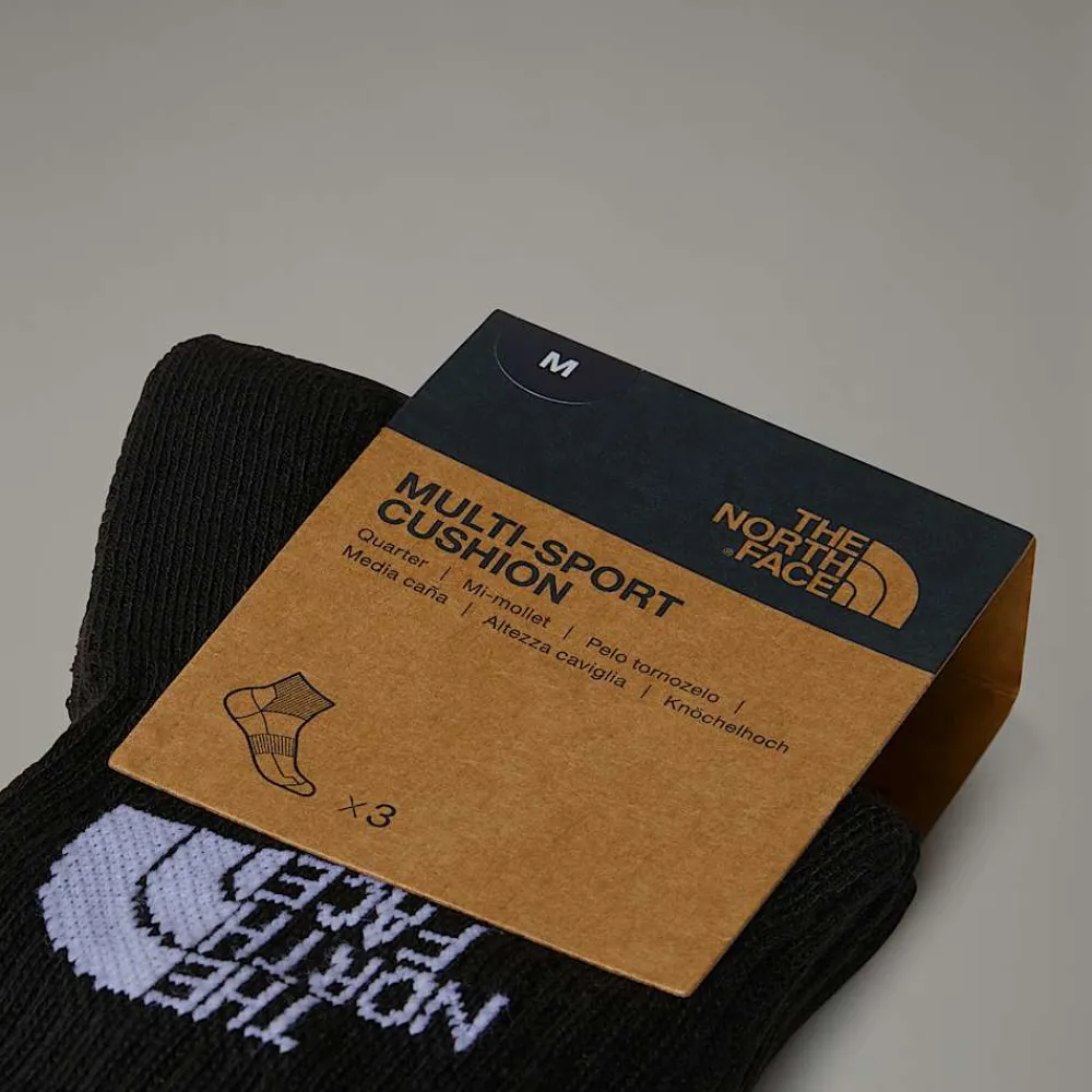 Calcetines De 1/4 Con Amortiguación Multi Sport-The North Face Clearance