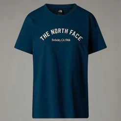 Camiseta Con Estampado Gráfico Varsity Para Mujer-The North Face