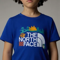 Camiseta Con Estampado Gráfico Trail Map Para Niños-The North Face