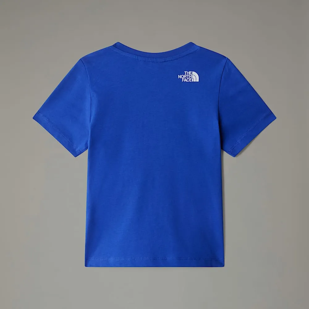 Camiseta Con Estampado Gráfico Trail Map Para Niños-The North Face