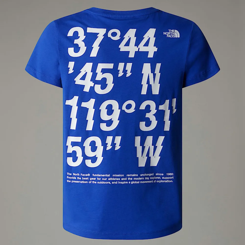 Camiseta Con Estampado Gráfico Coordinates Para Niño-The North Face Sale