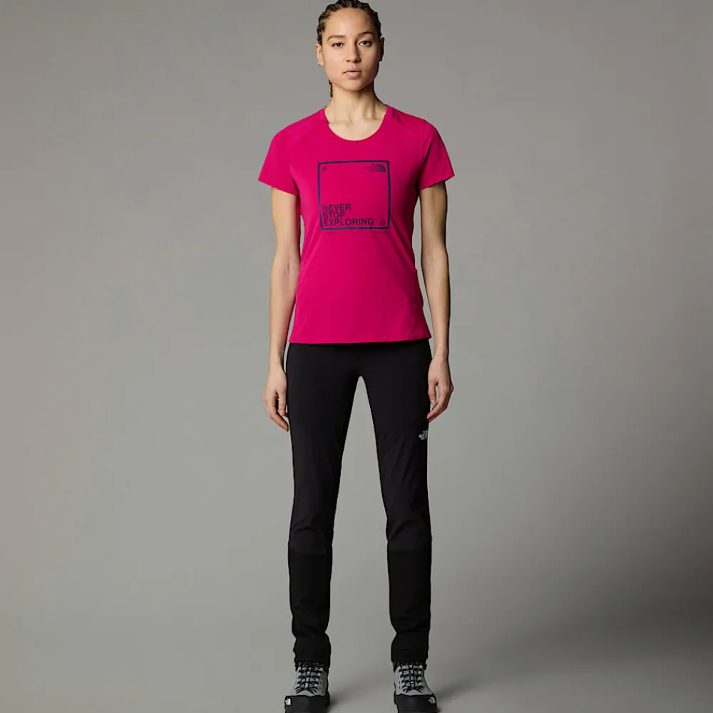 Camiseta Con Estampado Gráfico Lightning Para Mujer-The North Face