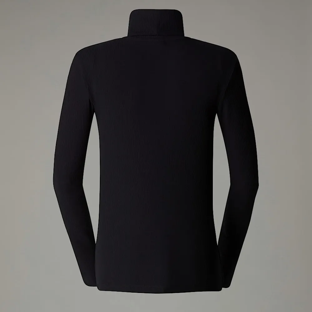 Camiseta De Manga Larga Con Cuello Alto Para Mujer-The North Face Best
