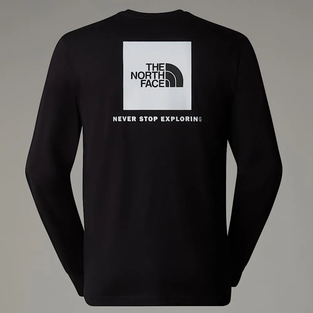 Camiseta De Manga Larga Red Box Para Hombre-The North Face Best