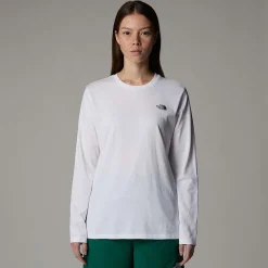 Camiseta De Manga Larga Simple Dome Para Mujer-The North Face New