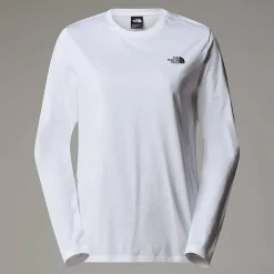Camiseta De Manga Larga Simple Dome Para Mujer-The North Face New