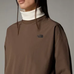 Camiseta De Tela De Manga Larga Para Mujer-The North Face