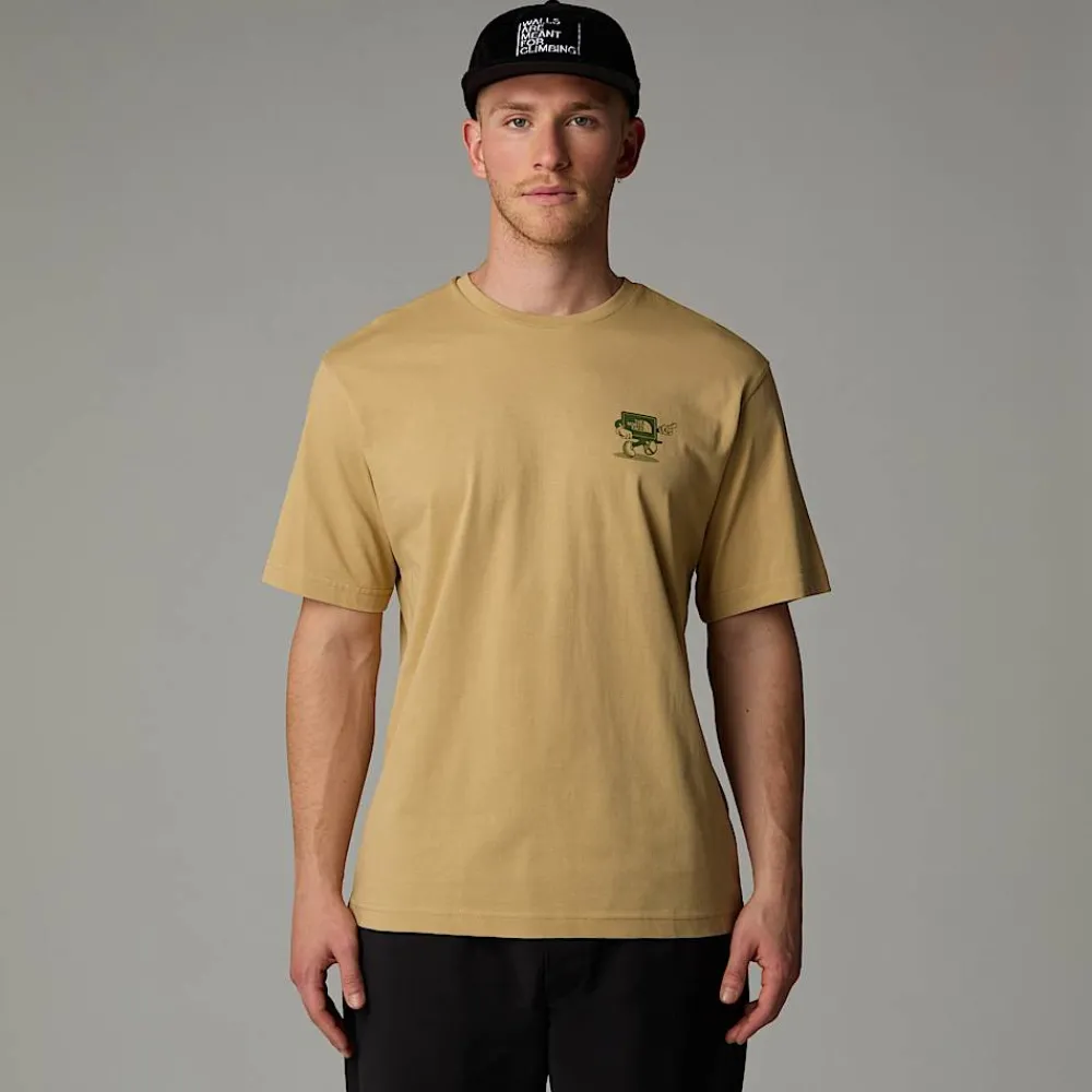 Camiseta Holgada Cartoon Para Hombre-The North Face Best