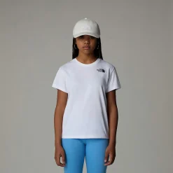 Camiseta Holgada Con Estampado Gráfico Vertical Para Niña-The North Face Discount