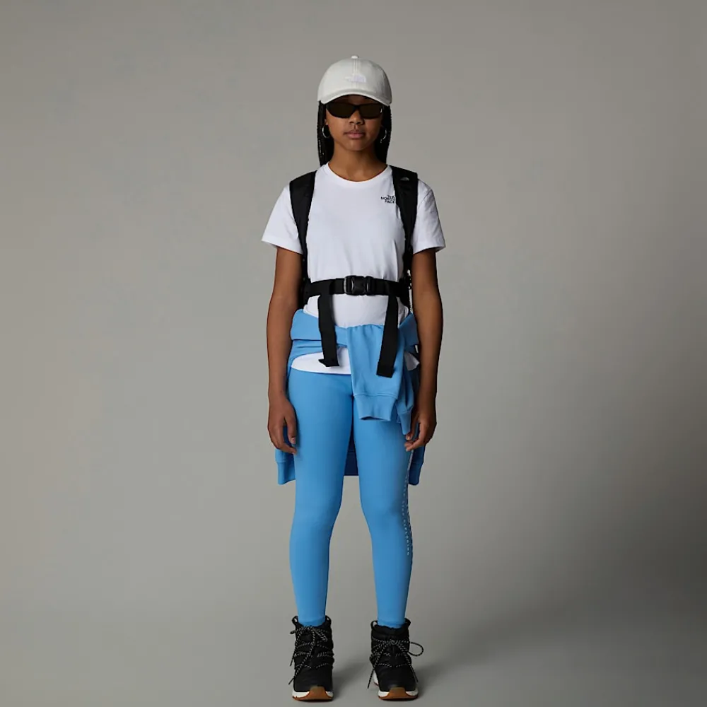 Camiseta Holgada Con Estampado Gráfico Vertical Para Niña-The North Face Discount