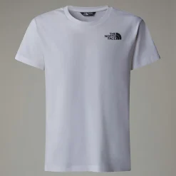 Camiseta Holgada Con Estampado Gráfico Vertical Para Niña-The North Face Discount
