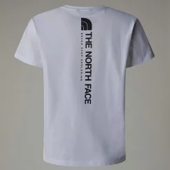 Camiseta Holgada Con Estampado Gráfico Vertical Para Niña-The North Face Discount