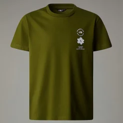 Camiseta Holgada Con Estampado Gráfico Flower Para Niña-The North Face Best
