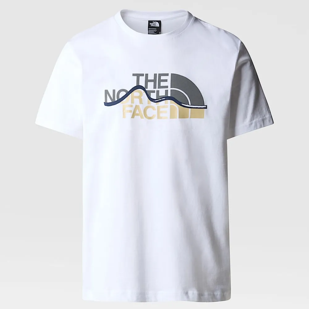 Camiseta Mountain Line Para Hombre-The North Face Outlet