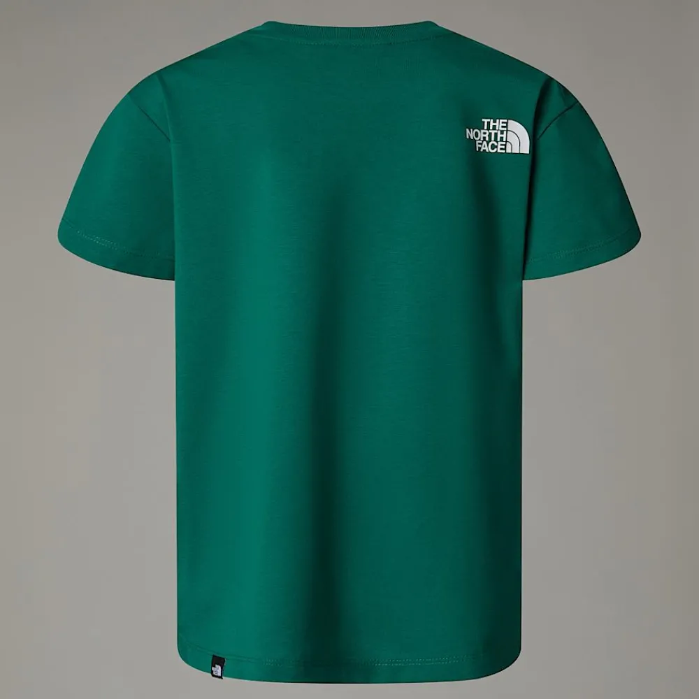 Camiseta Simple Dome Para Niños-The North Face Clearance