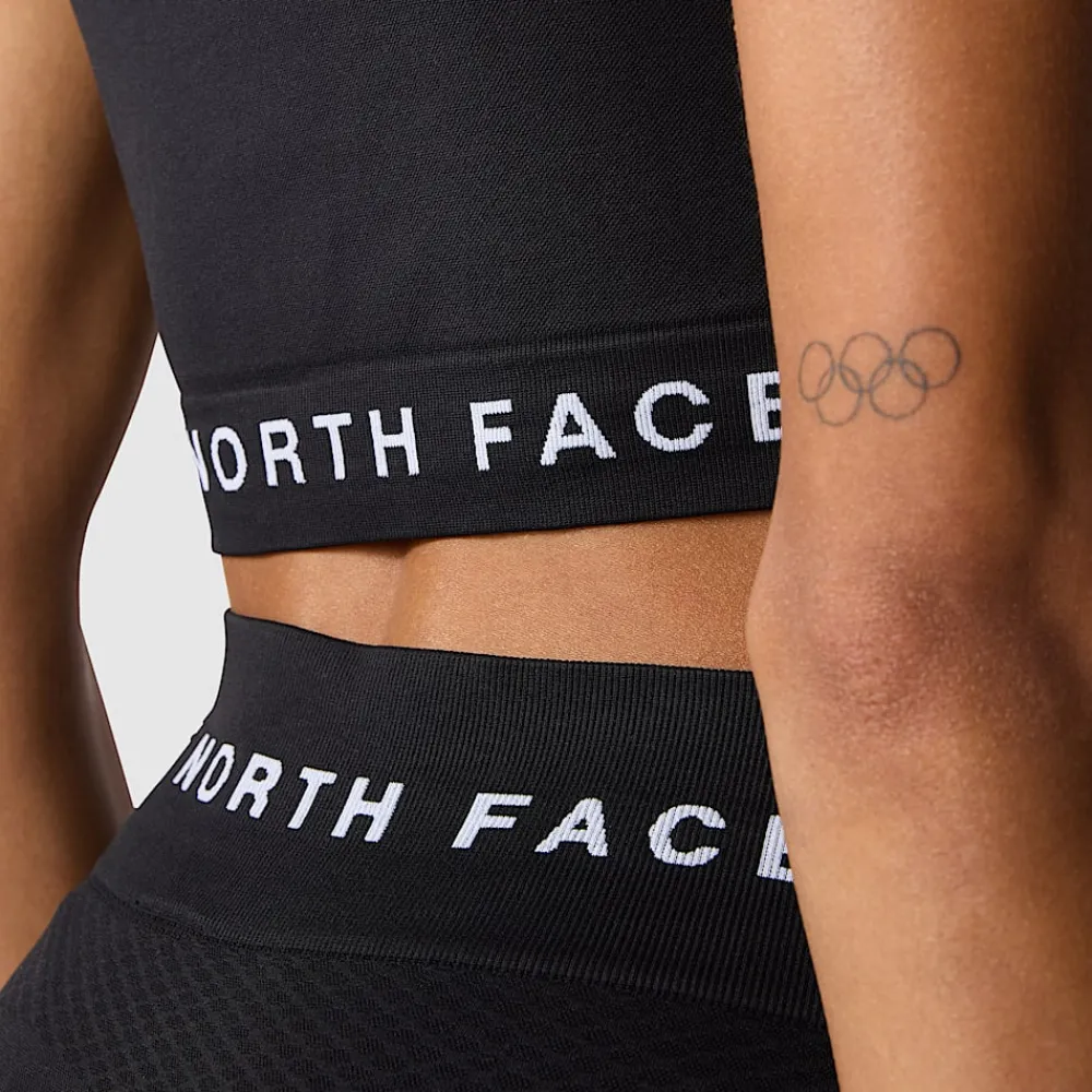 Camiseta Sin Costuras Para Mujer-The North Face Outlet