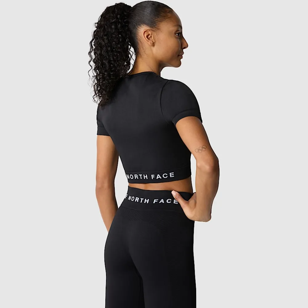 Camiseta Sin Costuras Para Mujer-The North Face Outlet