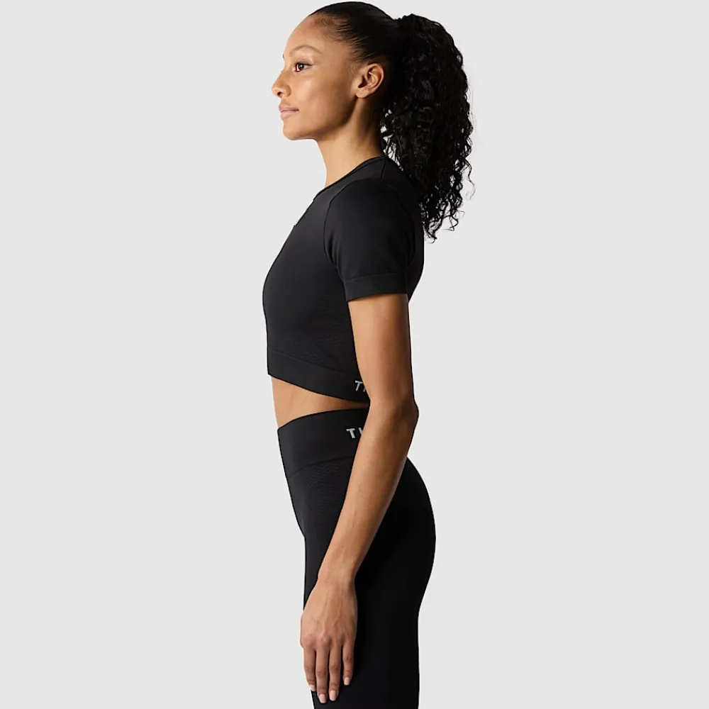 Camiseta Sin Costuras Para Mujer-The North Face Outlet