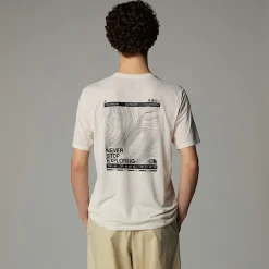 Camiseta Topographic Foundation Para Hombre-The North Face Hot