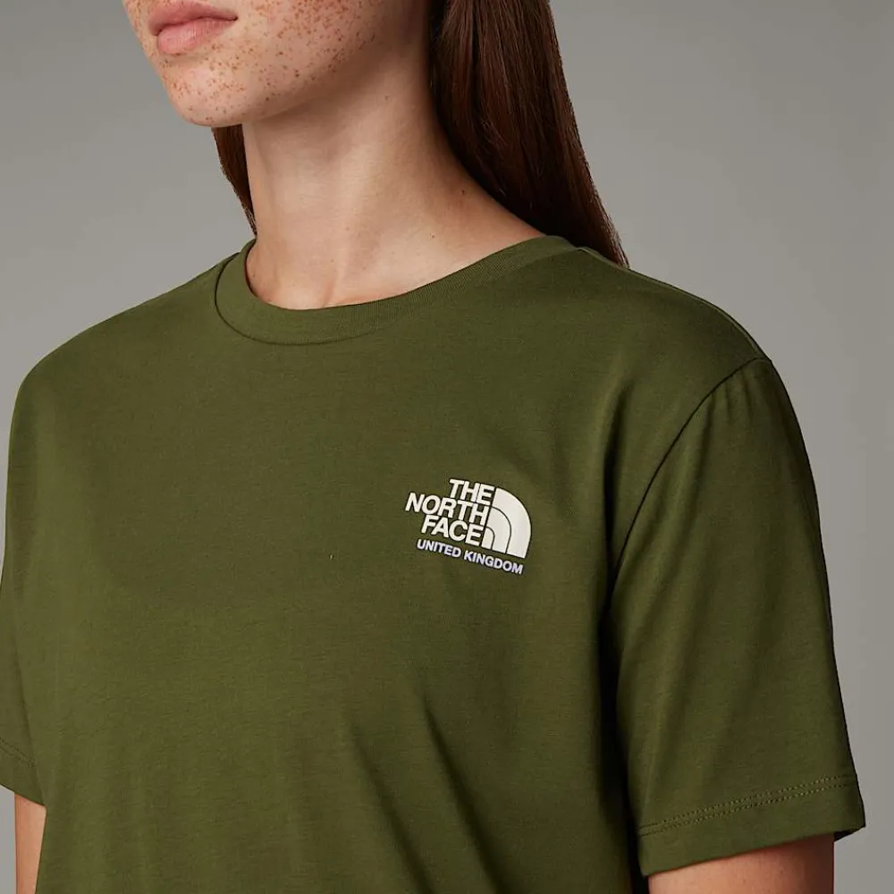 Camiseta UK Redbox Para Mujer-The North Face Hot