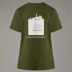 Camiseta UK Redbox Para Mujer-The North Face Hot