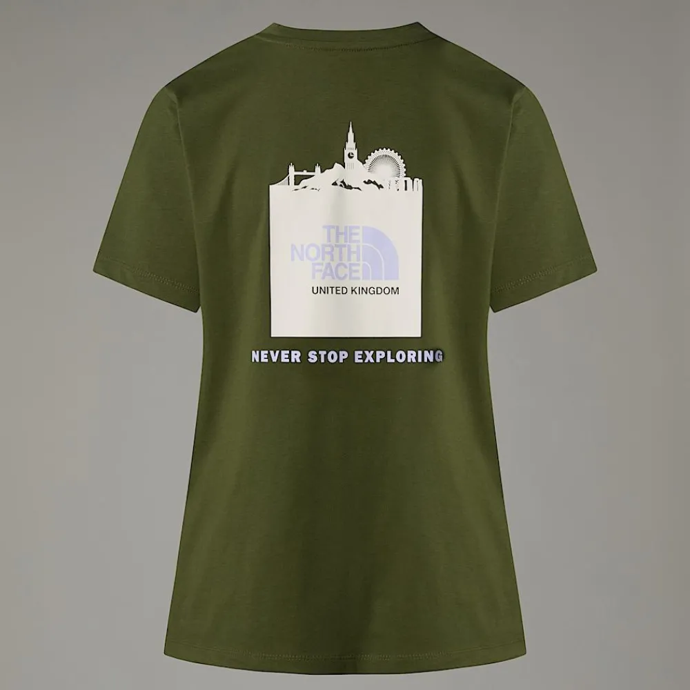Camiseta UK Redbox Para Mujer-The North Face Hot