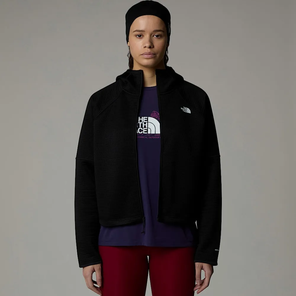 Chaqueta Con Capucha Y Cremallera Integral Vertical Thermal Para Mujer-The North Face