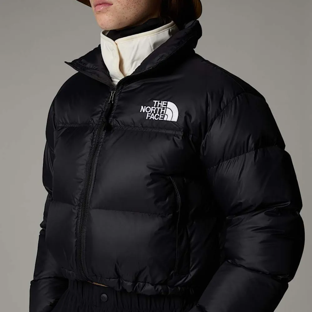 Chaqueta Corta Nuptse Para Mujer-The North Face