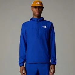 Chaqueta Cortavientos Con Cremallera De 1/4 Higher Run Para Hombre-The North Face New