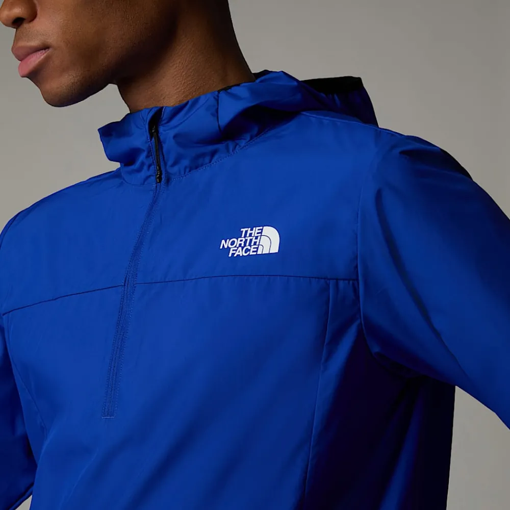 Chaqueta Cortavientos Con Cremallera De 1/4 Higher Run Para Hombre-The North Face New