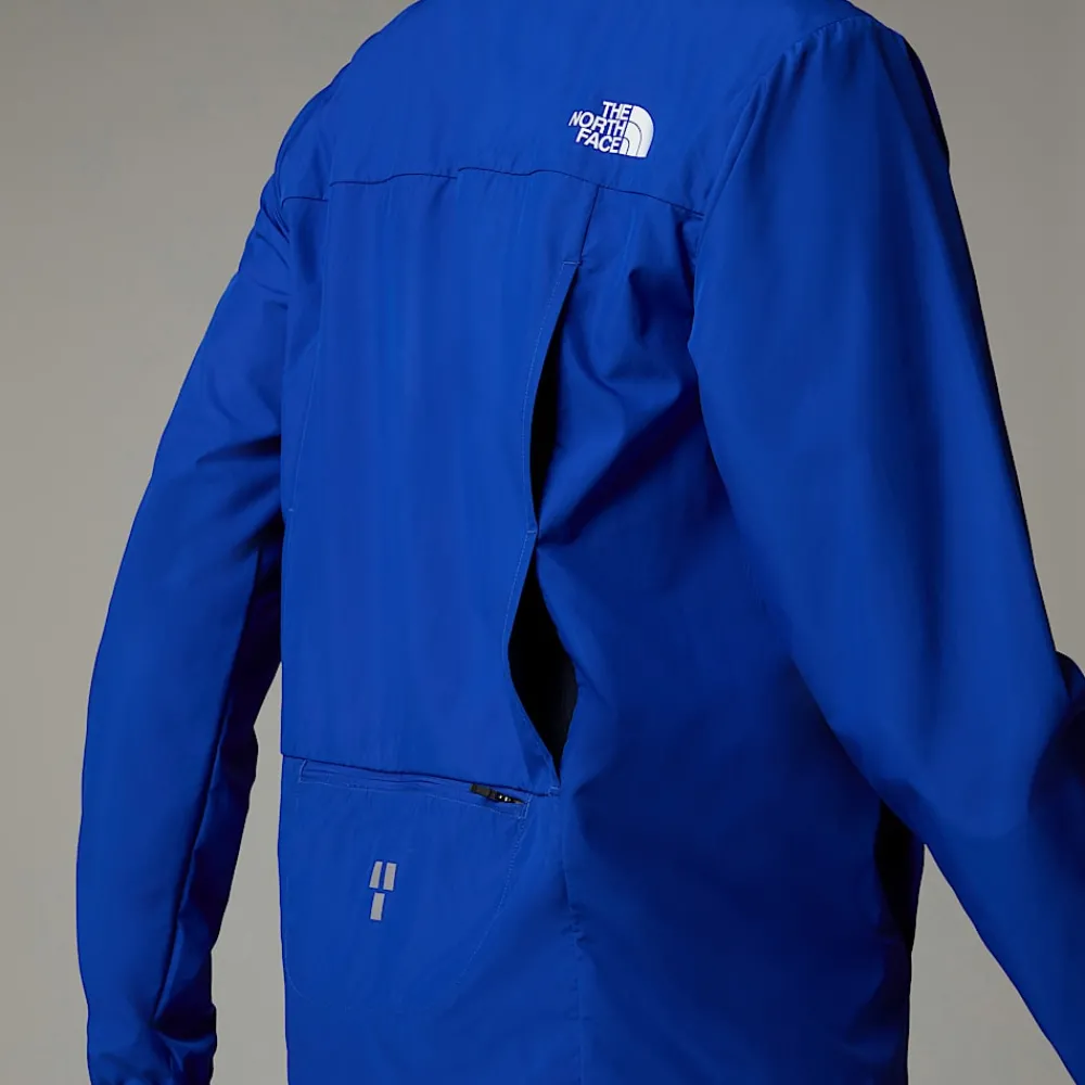 Chaqueta Cortavientos Con Cremallera De 1/4 Higher Run Para Hombre-The North Face New