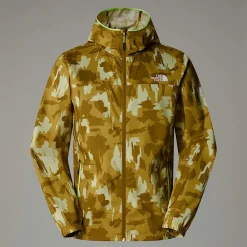 Chaqueta Cortavientos Estampada Con Capucha Para Hombre-The North Face Clearance