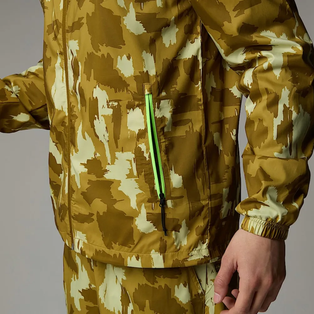 Chaqueta Cortavientos Estampada Con Capucha Para Hombre-The North Face Clearance