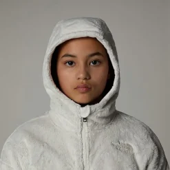Chaqueta Polar Con Capucha Y Cremallera Integral Osito Para Niña-The North Face New