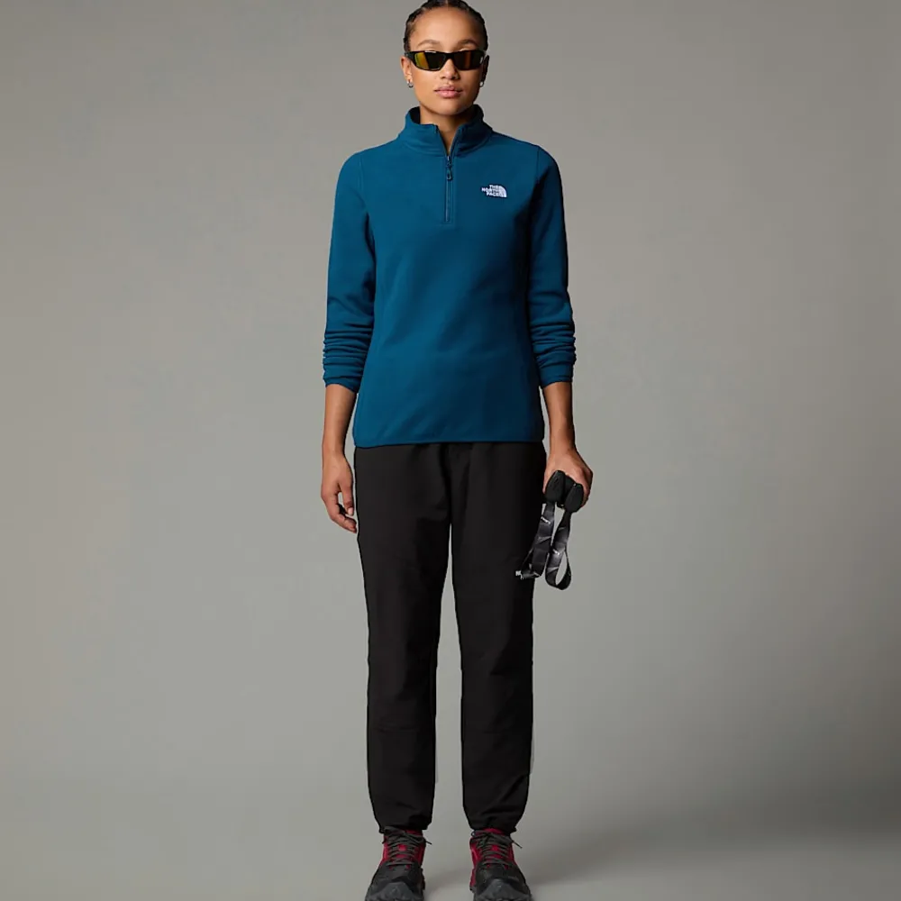 Forro Polar Con Cremallera De 1/4 Glacier 100 Para Mujer-The North Face Sale