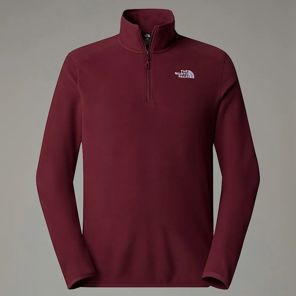 Forro Polar Con Cremallera De 1/4 Glacier 100 Para Hombre-The North Face
