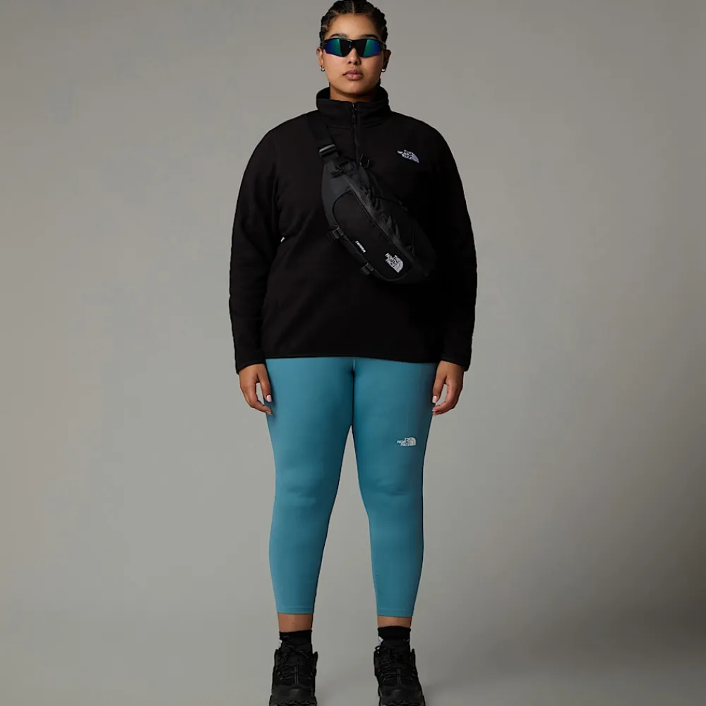 Forro Polar Con Cremallera De 1/4 Glacier 100 De Talla Grande Para Mujer-The North Face Outlet