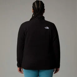 Forro Polar Con Cremallera De 1/4 Glacier 100 De Talla Grande Para Mujer-The North Face Outlet