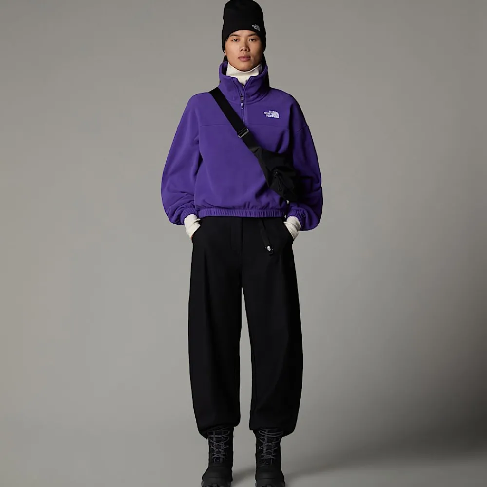 Forro Polar Con Cremallera De 1/2 Glacier 100 Para Mujer-The North Face Outlet