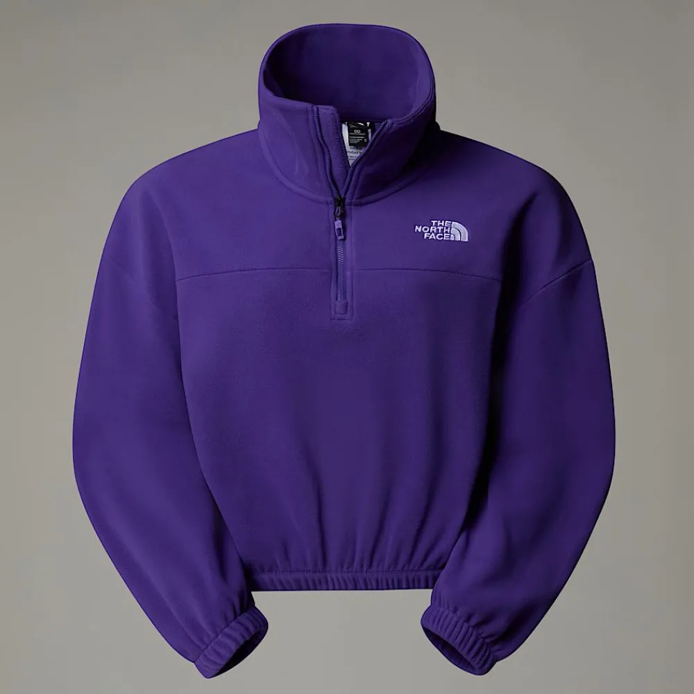 Forro Polar Con Cremallera De 1/2 Glacier 100 Para Mujer-The North Face Outlet