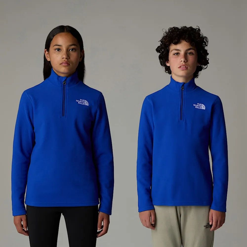 Forro Polar Con Cremallera De 1/4 Glacier Para Jóvenes-The North Face Outlet