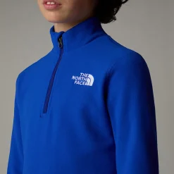 Forro Polar Con Cremallera De 1/4 Glacier Para Jóvenes-The North Face Outlet