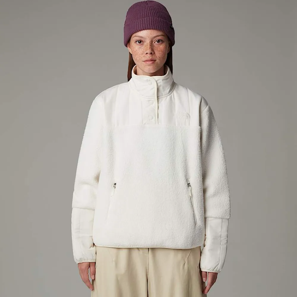 Forro Polar Con Cuello De 1/4 Cragmont Para Mujer-The North Face