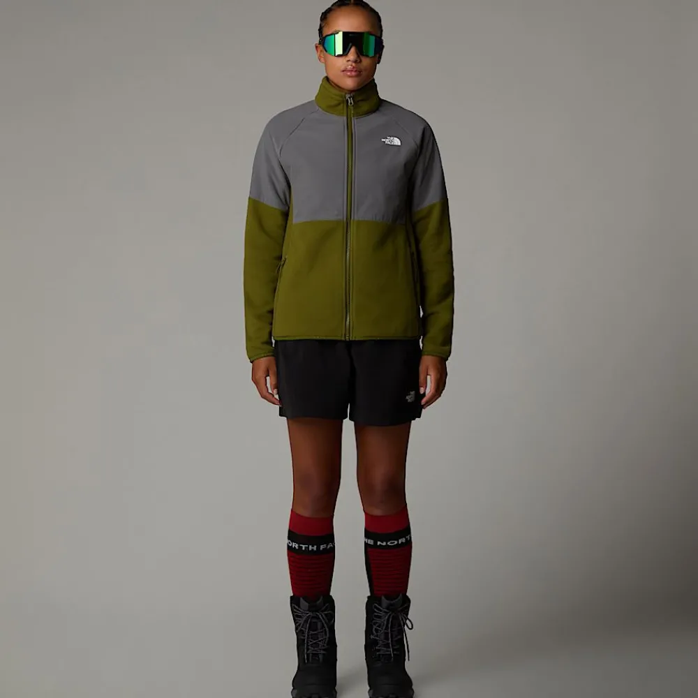 Forro Polar De Peso Grueso Con Cremallera Integral Glacier Para Mujer-The North Face Clearance