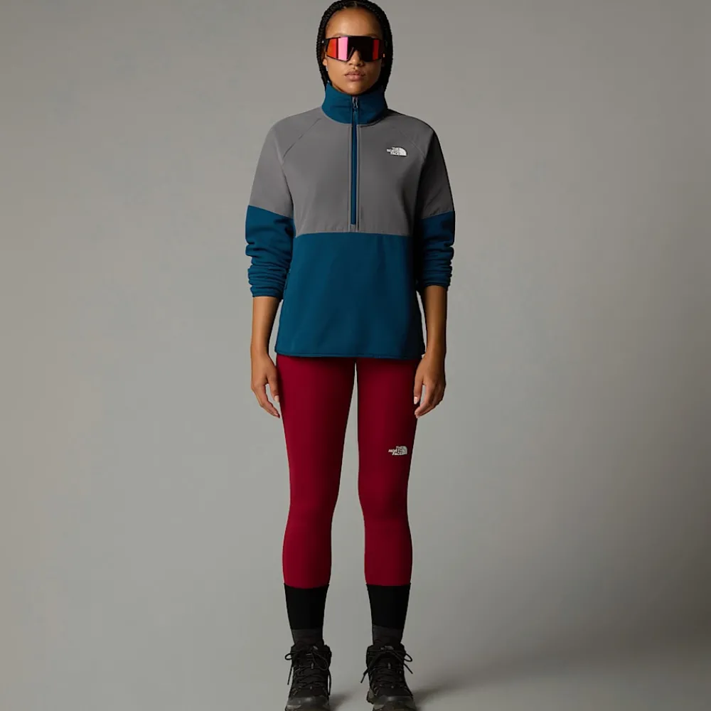 Forro Polar De Peso Grueso Con Media Cremallera Glacier Para Mujer-The North Face Discount