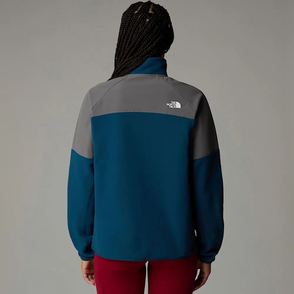 Forro Polar De Peso Grueso Con Media Cremallera Glacier Para Mujer-The North Face Discount