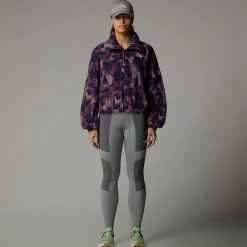 Forro Polar Estampado Con Cremallera De 1/4 Para Mujer-The North Face Outlet