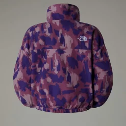 Forro Polar Estampado Con Cremallera De 1/4 Para Mujer-The North Face Outlet