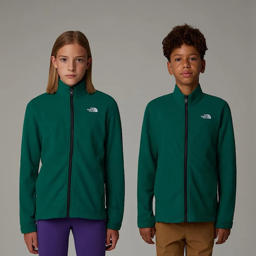 Forro Polar Glacier Zip-In Para Jóvenes-The North Face New