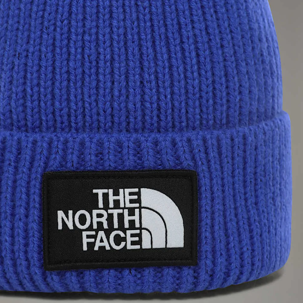Gorro De Punto Elástico Con Borde Y Logotipo De TNF-The North Face Hot